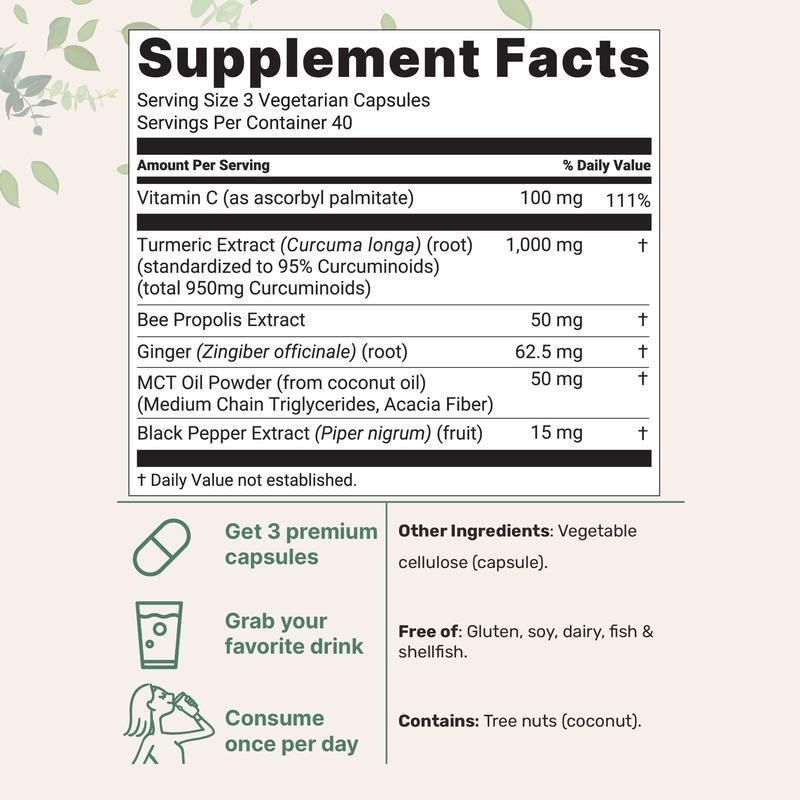 Turmeric Advanced - 95% Curcuminoids (Copy)