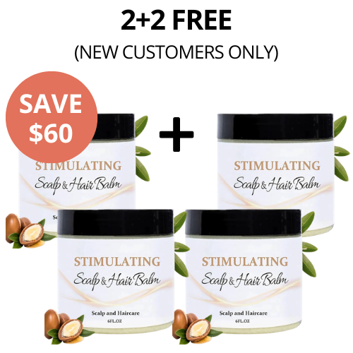Stimulating Scalp & Hair Balm - 2+2 FREE