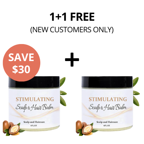 Stimulating Scalp & Hair Balm - 1+1 FREE